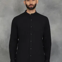 JADE BLUE Men Slim Fit Opaque Casual Shirt-image-47