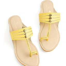 CHAAL CHALAN Women Ethnic Open Toe Flats-image-80