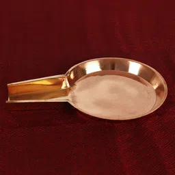 Exotic India Copper Toned Abhisheka Patra Pooja Essentials-image-8