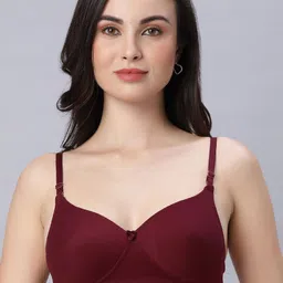Anoma Full Coverage Non Padded Cotton T-shirt Bra-10