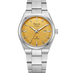 Alexandre Christie Women Dial & Stainless Steel Bracelet Style Straps Analogue Watch 8697LDBSSYL-image-49