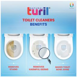 Turil Floor and Toilet Cleaner Combo - 1000 ml Each image 3