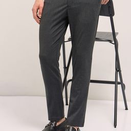 THE BEAR HOUSE Men Slim Fit Trousers-image-77