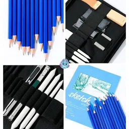 Tinker Squad 35 Pcs Artist Professional Sketching Drawing Kit Stationery image 2