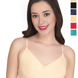 Liigne Women Solid Full Coverage Regular Bra-picture-20