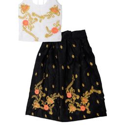 Shoryam Fashion Girls Black Raw Silk Lehenga Choli-image-77