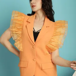 BLANC9 Single-Breasted Casual Blazer-image-94