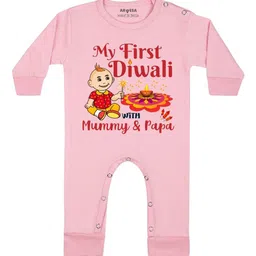 Arvesa My First Diwali Printed Bodysuit-picture-23
