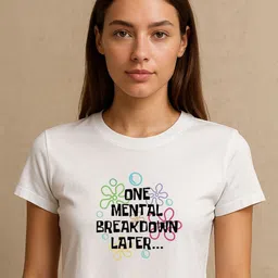 Art By Ritik Mental Breakdown Tshirt-image-9