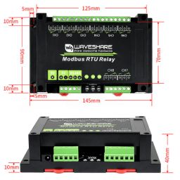 Waveshare Modbus RTU 8-channel Relay Module RS485 image 3