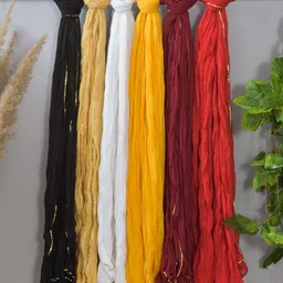 LA FEMINAE Pack of 6 Pure Cotton Dupatta-45