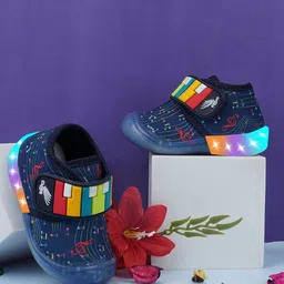 BAESD Kids Printed Led Light Embellished Sneakers-image-97