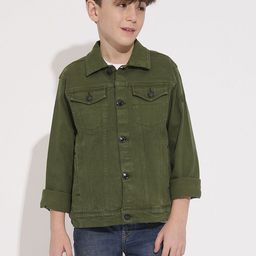 Jack & Jones Junior Boys Lightweight Denim Jacket-picture-42