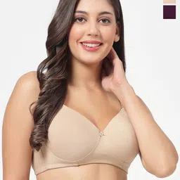 SHYAM SONS FLAIR Pack Of 2 Full Coverage Lightly Padded Bra-image-27