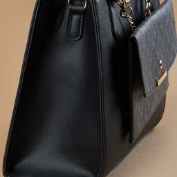 CODE by Lifestyle Women Solid Structured Handheld Bag image 3