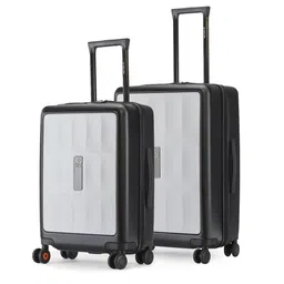 Nasher Miles Zanzibar Set Of 2 Hard Sided Trolley Suitcase-41