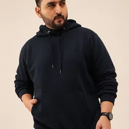 Toodle Plus Men Plus Size Hooded Long Sleeves Pullover Sweatshirt-image-32