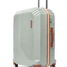 uppercase Vector Textured Hard-Sided Large Trolley Bag-image-8