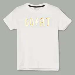 Fame Forever by Lifestyle Boys Printed Applique T-shirt-image-91