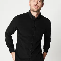 Burton Pure Cotton Button-Down Collar Regular Fit Shirt-25