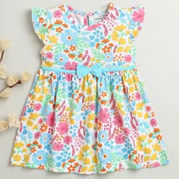 BUMZEE Floral Print A-Line Dress-picture-29