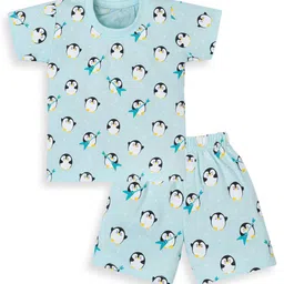 BAESD Unisex Kids Printed T-shirt with Shorts-image-85