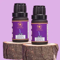 ULLASSA Set Of 2 Patchouli Essential Oil For Anti-Aging & Stress Relief - 10 ml Each-4
