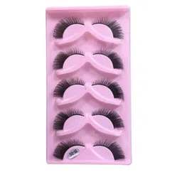 Rhe Cosmetics Set Of 5 Long & Natural Look 3D False Eyelashes-47