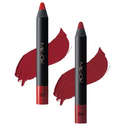ME-ON 2-Pcs Photoface Long-Lasting Lip Crayon - Shade 03 & 04-32