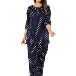 Krati Creations Polka Dot Printed Night suit-picture-41
