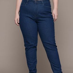 The Roadster Lifestyle Co. Women Oversized Mom Fit Jeans-image-71