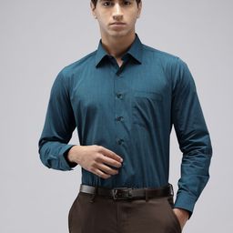 Van Heusen Pure Cotton Slim Fit Formal Shirt-image-45