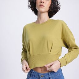 DressBerry Relaxed Radiance Crop Sweatshirt-picture-19
