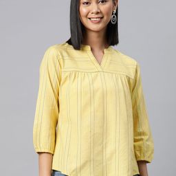 Cottinfab Striped Cotton Top-picture-38