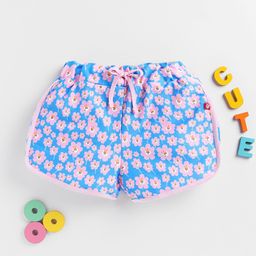 Here&Now X Game Begins Girls Floral Printed Hot Pants Shorts-picture-32