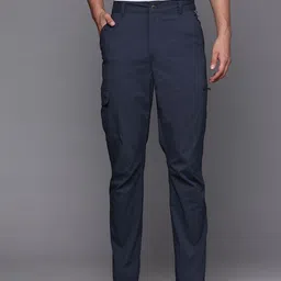 Columbia Men Navy Blue Cargos Trousers-image-17