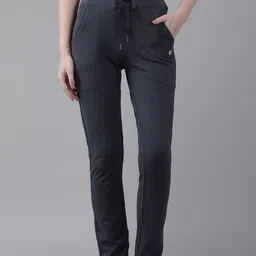 Van Heusen Women Dark Navy Smart Tech+ Easy Stain Release Lounge Pants-image-1