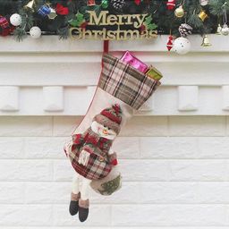 Little Surprise Box LLP Jute Snowman Stocking-image-31