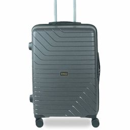 CARRIALL Textured Hard-Sided Medium Trolley Suitcase-9