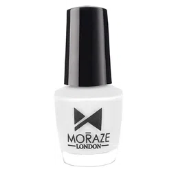 Moraze Vegan & Non Toxic Nail Polish - Delicate White-49
