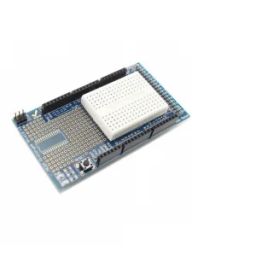 Prototype Shield V3.0 For Arduino Mega with breadboard-0