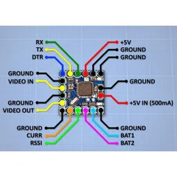 Micro Minim OSD For Racing F3 Naze32 Flight Controller RC Drone image 4