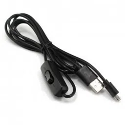 USB to Micro USB Cable 1.5 Meter Black With ON/OFF Switch Power Control For Raspberry Pi image 4