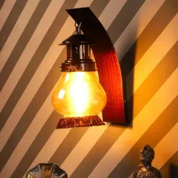 DecorativeRay Maroon Wall Light - Set of 1-3