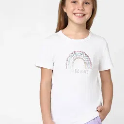 KIDS ONLY Bright White Embellished T-Shirt-image-118