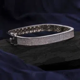 The Real Effect London 800 Silver Bangle for Women-image-33