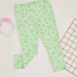 Pantaloons Junior Girls Pastel Green Printed Jeggings-image-28