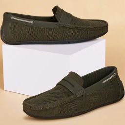 Byford by Pantaloons Men's Olive Casual Loafers-picture-20