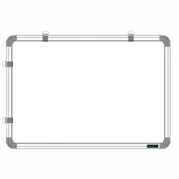 Implemental Premium Melamine Non Magnetic White Board 1.5x2 Ft Alloy Steel For Office and School-7
