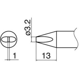 HAKKO 3.2D type Tip 3.2D Type 21274392 - Made In Japan-28
